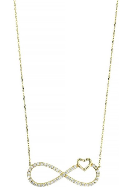 14 Ayar Altın Sonsuz Kolye - 0201246