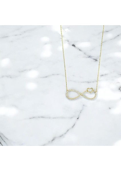 14 Ayar Altın Sonsuz Kolye - 0201246 fiyatları