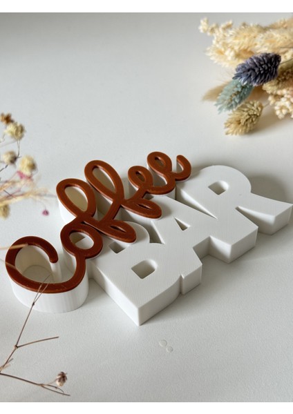 3D Kahve Köşesi Coffee Bar Dekoratif Obje Biblo fiyatları