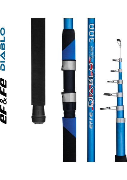 Effe Diablo Teleskopik Olta Kamışı