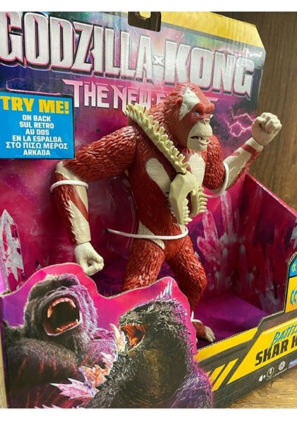Godzilla Kong Kristal Aksiyon Figürü Skar King Figür Oyuncak Kıng Kong Skar King Figürü fiyatları