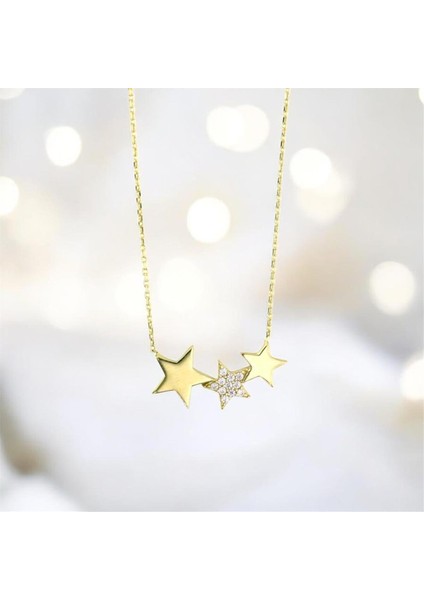 14 Ayar Altın Yıldızlı Kolye - 0200864 fiyatları