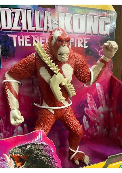 Godzilla Kong Kristal Aksiyon Figürü Skar King Figür Oyuncak Kıng Kong Skar King Figürü fırsatları