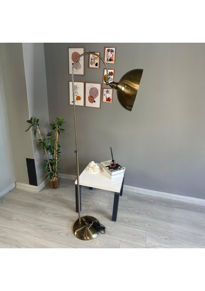 Lambader Eskitme Lale Başlık Modern Dekoratif Metal Oturma Odası Çalışma Odası modelleri