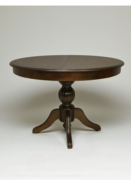 Elegansia Ahşap Açılır Masa, Klasik Ayak, Perdeli Masa Tablası