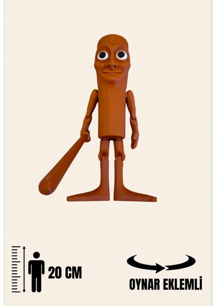 Sahur Brainrot Eklemli-Mega Boy 20CM Figür fırsatları