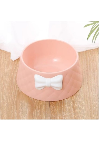 şık desenli fiyonklu mama kabı