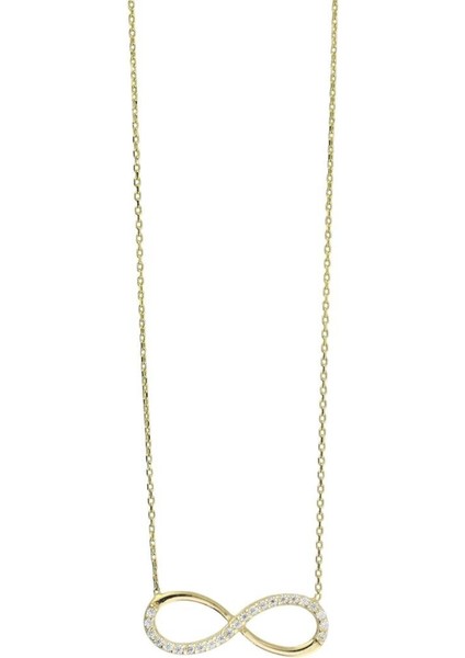 14 Ayar Altın Sonsuz Kolye - 0196735