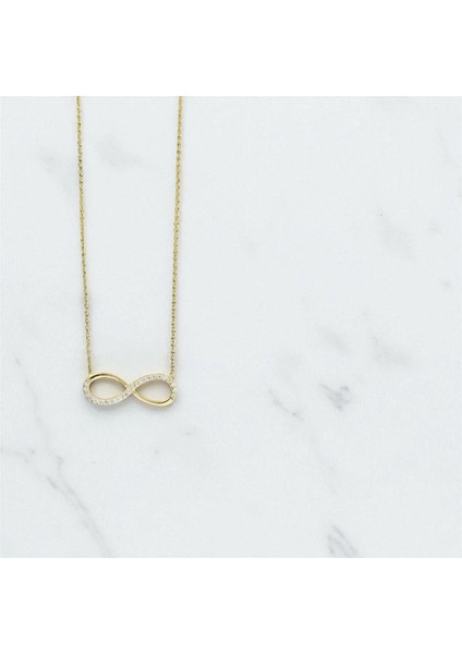 14 Ayar Altın Sonsuz Kolye - 0196735 fiyatları