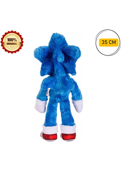 Sonic 3 Lüks Sonic Pelüş Figür 35CM Peluş Sonic Figür Oyuncak Sonic Hedgehog fırsatları