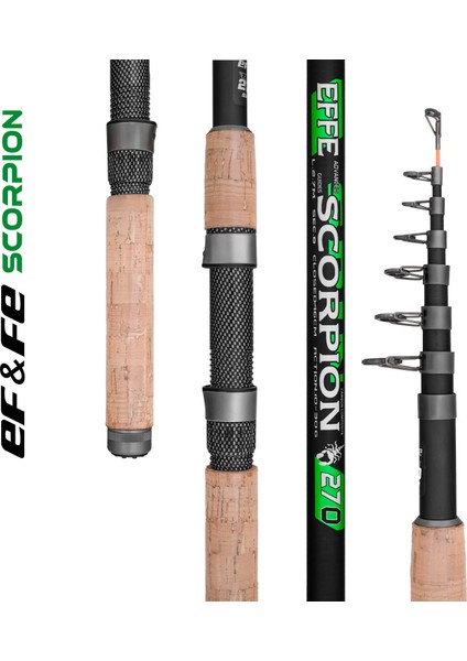 Effe Scorpion Teleskopik Olta Kamışı