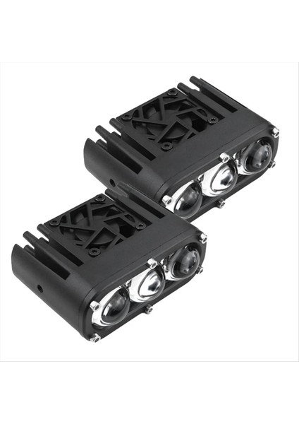 2 Adet LED Spot Işığı Pod'ları Araba Sis Lambası Sürüşü Offroad 30000LM 120W Çift Renkli Eğlenceli 10V-80V Kamyon Atv Utv (Yurt Dışından) modelleri