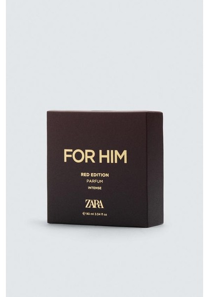 FOR HIM RED EDITION EAU DE TOILETTE 100 ML (3,38 FL. OZ). ERKEK PARFÜM (İNDİRİM ŞEHRİ)