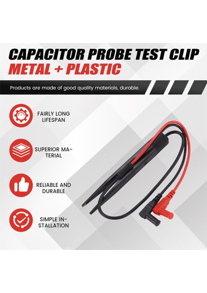 Aneng Smd Chıp Bileşeni Lcr Test Aracı Multimetre Test Metre Pen Prob Vichy Için Fluke Için Kurşun Cımbız (Yurt Dışından) fırsatları