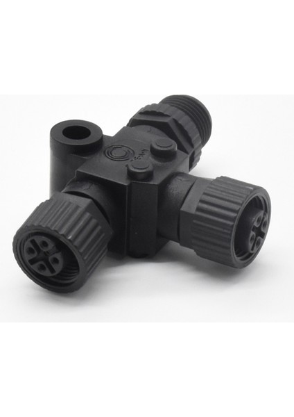 NMEA2000 3 Port M12 5pin Iplik IP67 Su Geçirmez Nmea 2000 (N2K) (Tee) T-Connector Garmin Lowrance Simrad (Yurt Dışından) fırsatları