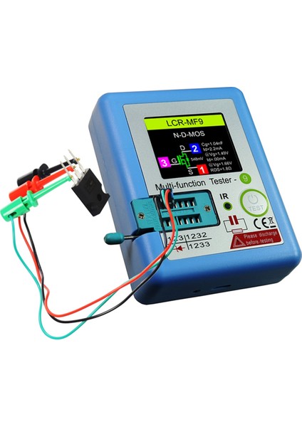 Transistör Test Cihazı Diyot Triot Kapasitans Direnç Ölçer 1.8 Inç Lcr Metre Npn Pnp Mosfet Tester Tft Grafik Ekran (Yurt Dışından) indirimleri