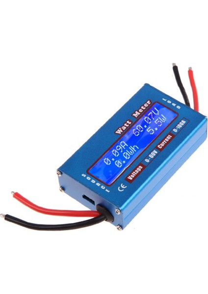 Dc 60V 100A Watt Metre Güç Analizörü Güneş Rüzgar Analizörü LCD Dijital Akım Enerji Ölçer Dc Güç Analizörü (Yurt Dışından)
