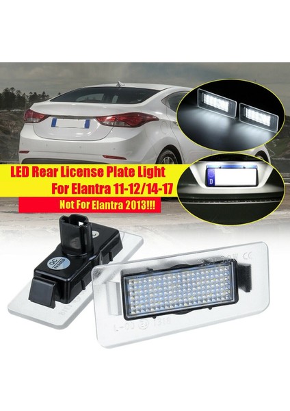 2011-2012 2014-2017 Yılları Için Araç LED Smd Plaka Lambası (Yurt Dışından) fiyatları