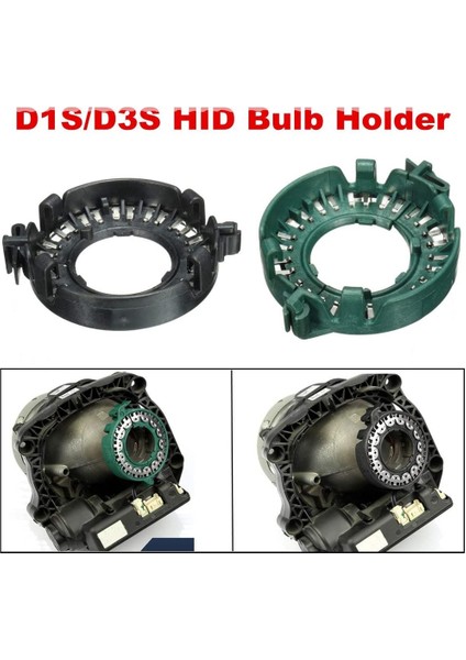 2 Adet D1S D3S Xenon Hıd Ampul Tutucu Adaptörü Adaptör Klipsi Halka Tutucu 63117162087 1 3 5 7 Serisi X5 X6 Için (Yurt Dışından) fiyatları