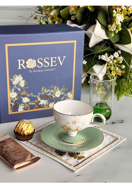 Hediyelik Peachy Kişiye Özel Hediye Kutulu Fincan Takımı fiyatları