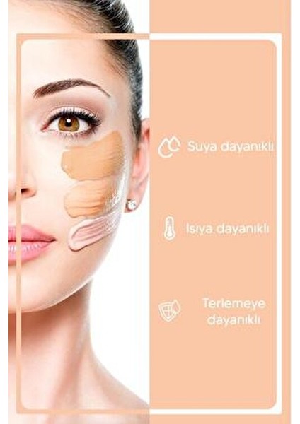 Likit Kapatıcı No:1 Suya Dayanıklı Özelliği ile Tüm Cilt Tiplerine Uygun Makyaj Ürünü