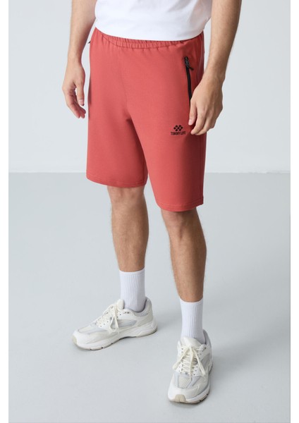 Standart Kalıp 2li Paket Bej-Kiremit Erkek Şort - 81136 fırsatları