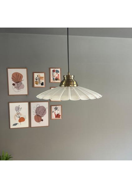 Risso Beyaz Metal Büyük Avize Kum Saati Başlık Tekli Rustik Cafe Mutfak Modern Sarkıt Aydınlatma fırsatları