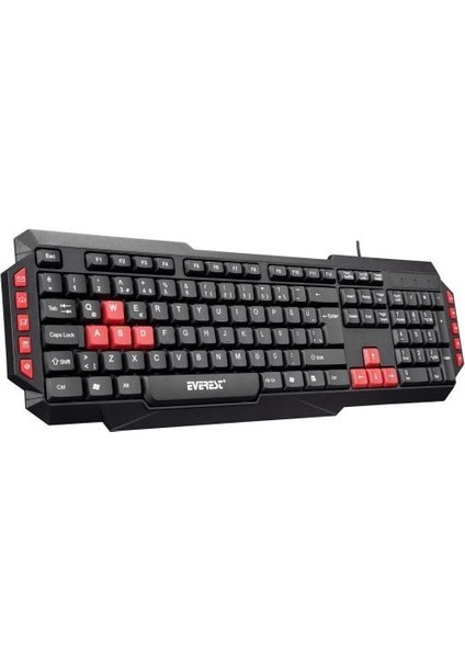 Everest Kb-G7 Armor Q USB Siyah Oyuncu Klavye