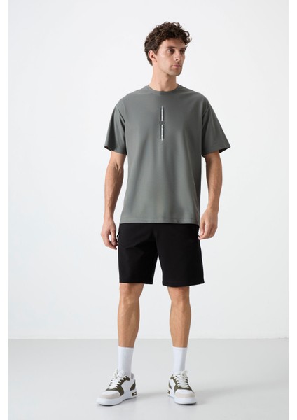 Standart Kalıp 2li Paket Siyah-Çağla Erkek Şort - 81136 fiyatları