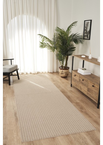 Mono MN02 Bej Hav Toz Vermez Salon Mutfak Koridor Oturma Odası Yolluk Halı