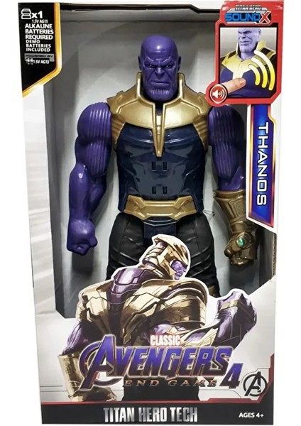 Avengers Thanos Sesli Figür 30 cm Oyuncak Thanos Figür Avengers Tanos Karakteri fiyatları