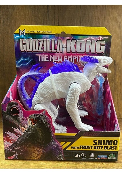 Godzılla Kong Aksiyon Figür Shımo Wıth Frost Bıte Blast Ejderha Figürü Dinazor Figür