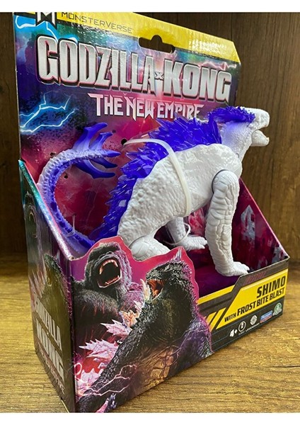Godzılla Kong Aksiyon Figür Shımo Wıth Frost Bıte Blast Ejderha Figürü Dinazor Figür modelleri