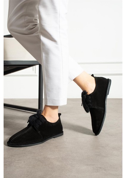 Kadın Casual Ayakkabı Süet Siyah Düz Topuklu Casual/günlük fırsatları