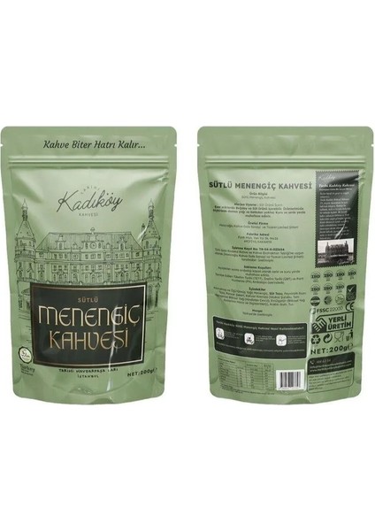 Tarihi Kadıköy Sütlü Menengiç 200 gr