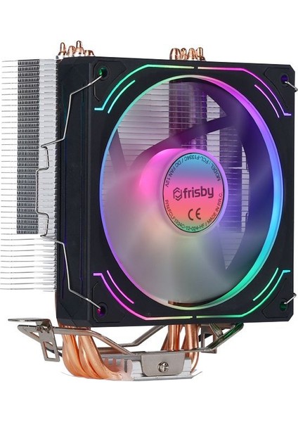 Frisby Cpu Fan FCL-F1334C 180W 1366/115X/1200/1700 Am2/am2+/am3/am4/am5 modelleri