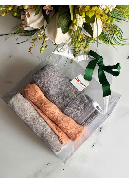 Hediyelik 3’lü El Havlusu seti Rossev fiyatları