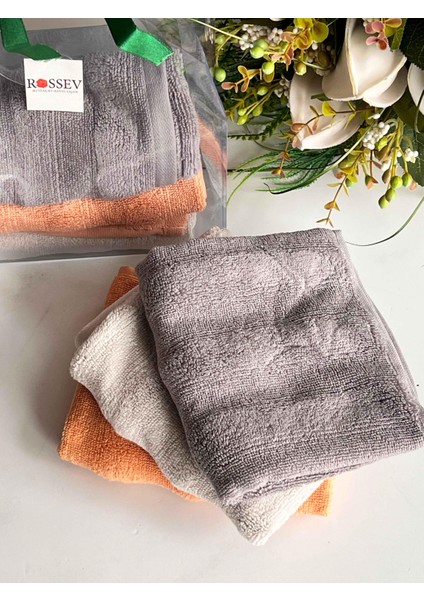Hediyelik 3’lü El Havlusu seti Rossev fırsatları