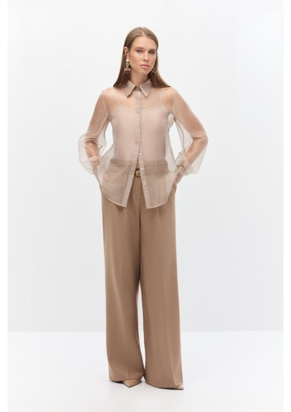 Organze Balon Kol Gömlek fiyatları