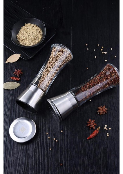 Cam Metal Kapaklı Baharat Öğütücü 250 ml fırsatları