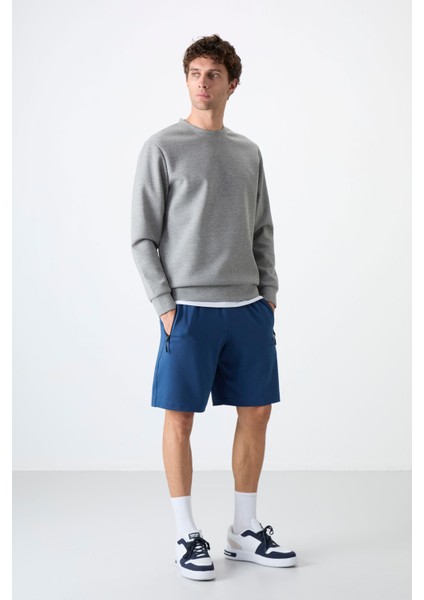 Standart Kalıp 3lü Paket Siyah-Gri Melanj-Parlament Erkek Şort - 81136 fiyatları