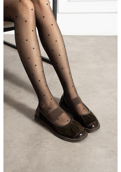 Kadın Casual Ayakkabı Süet Kahverengi Kısa Topuklu Casual/günlük modelleri