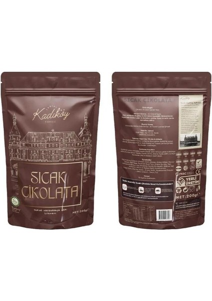 Tarihi Kadıköy Sıcak Çikolata 200 gr