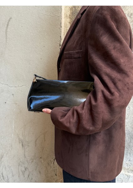 Ilot.ıstanbul | Minimalist Dikdörtgen Baget Omuz Çantası Pürüzsüz Haki Yeşil Mini Bar Bag fırsatları