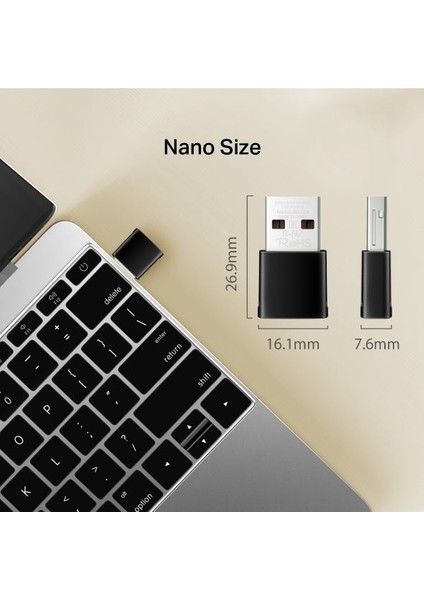 Tp Mercusys MA12N N300 Nano Wi-Fi USB Adaptör (3yıl Üretici Garantili) fiyatları