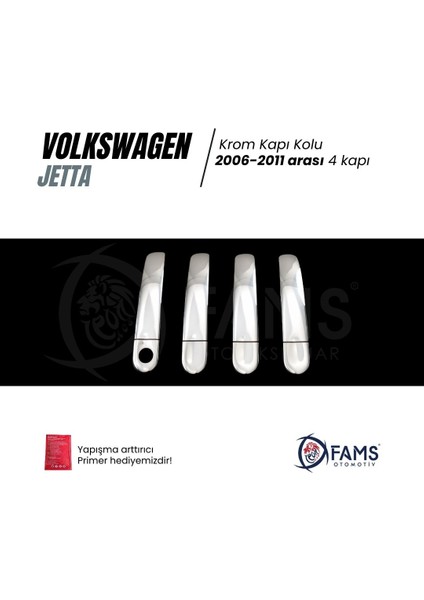 Vw Jetta Krom Kapı Kolu 4 Kapı 2006-2011 Arası P. Çelik fiyatları