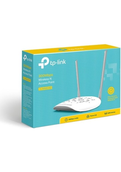 Tp-Link TL-WA801N N Access POINT,300MBPS (3yıl Üretici Garantili) modelleri