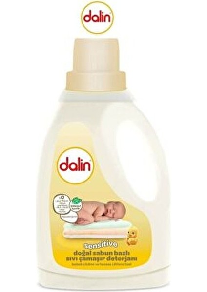 Sensitive Doğal Sabun Bazlı Sıvı Çamaşır Deterjanı 1500ML x 6 Hipoalerjenik ve Kalıntı Bırakmayan Formül modelleri