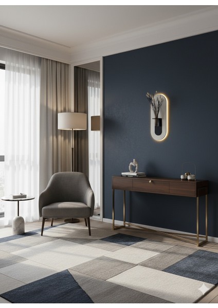 Gardenya Ahşap Pilli Ledli Iskandinav Tarzı Salon Duvar Rafı Modern Çiçeklik 27 x 65 cm fiyatları