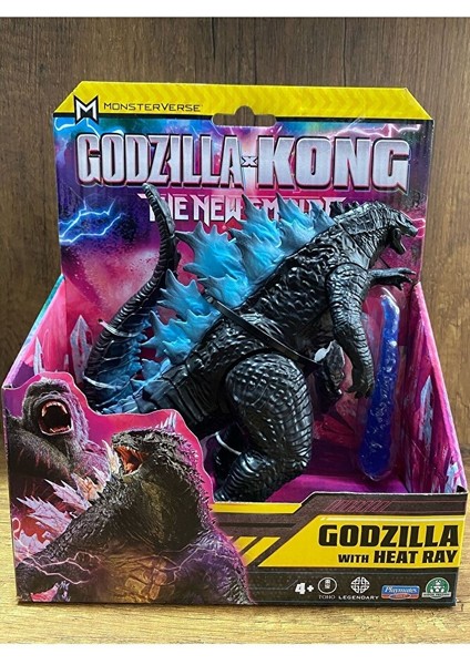 Godzilla Kong Heat Ray Dinazor Figürü Godzilla Heat Ray 15CM